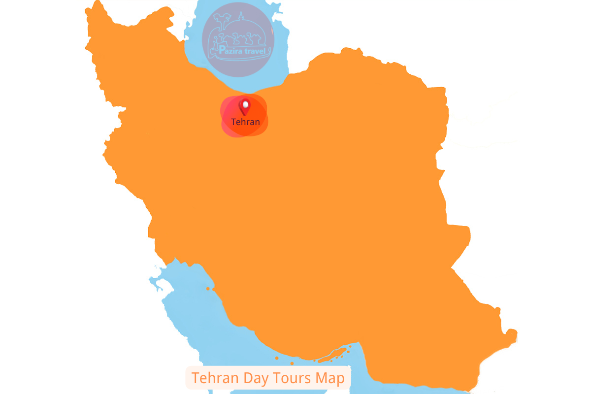 ¡Explora la ruta del viaje a Teherán en el mapa!